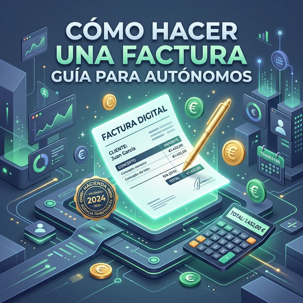 Cómo hacer una factura en España: Guía Definitiva para Autónomos (2026)
